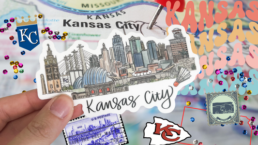 Sticker Tour Time! - Discovering the Heart of America: A Guide to Kansas City, Missouri