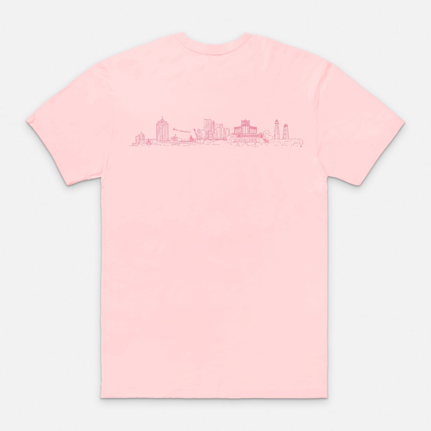 Virginia Beach Skyline T-shirt Design