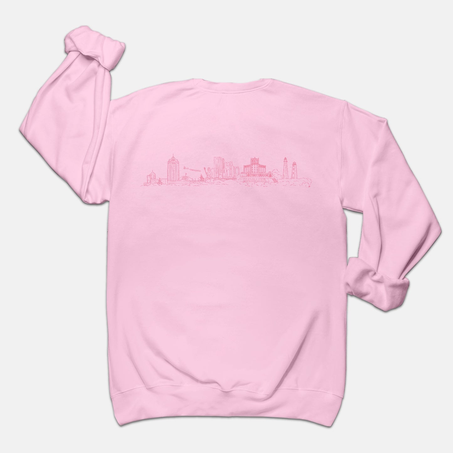Virginia Beach Skyline Crewneck Sweatshirt
