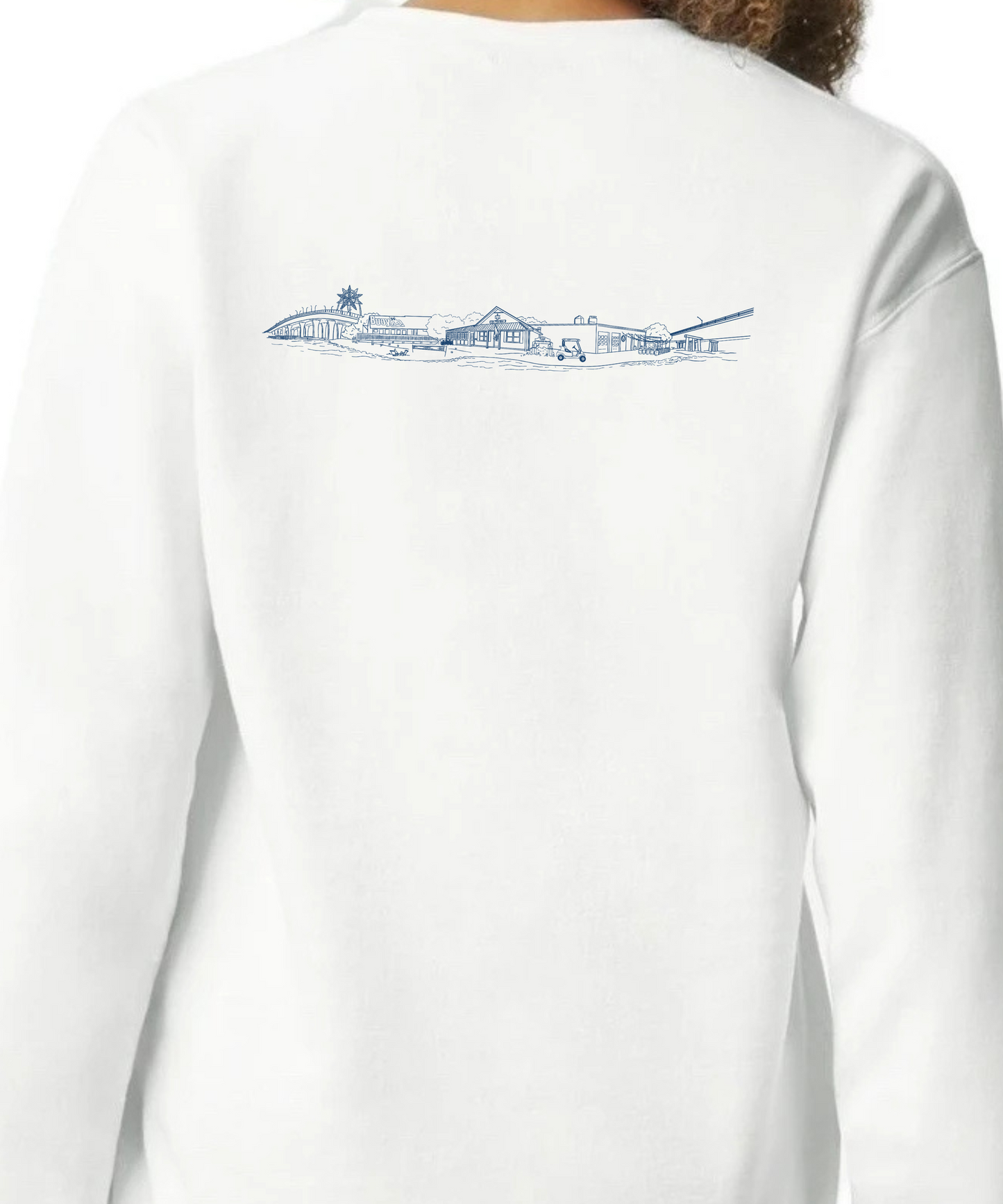 Chic's Beach Skyline Crewneck Sweatshirt