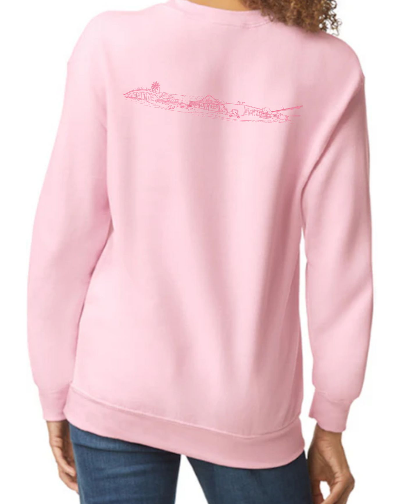 Chic's Beach Skyline Crewneck Sweatshirt
