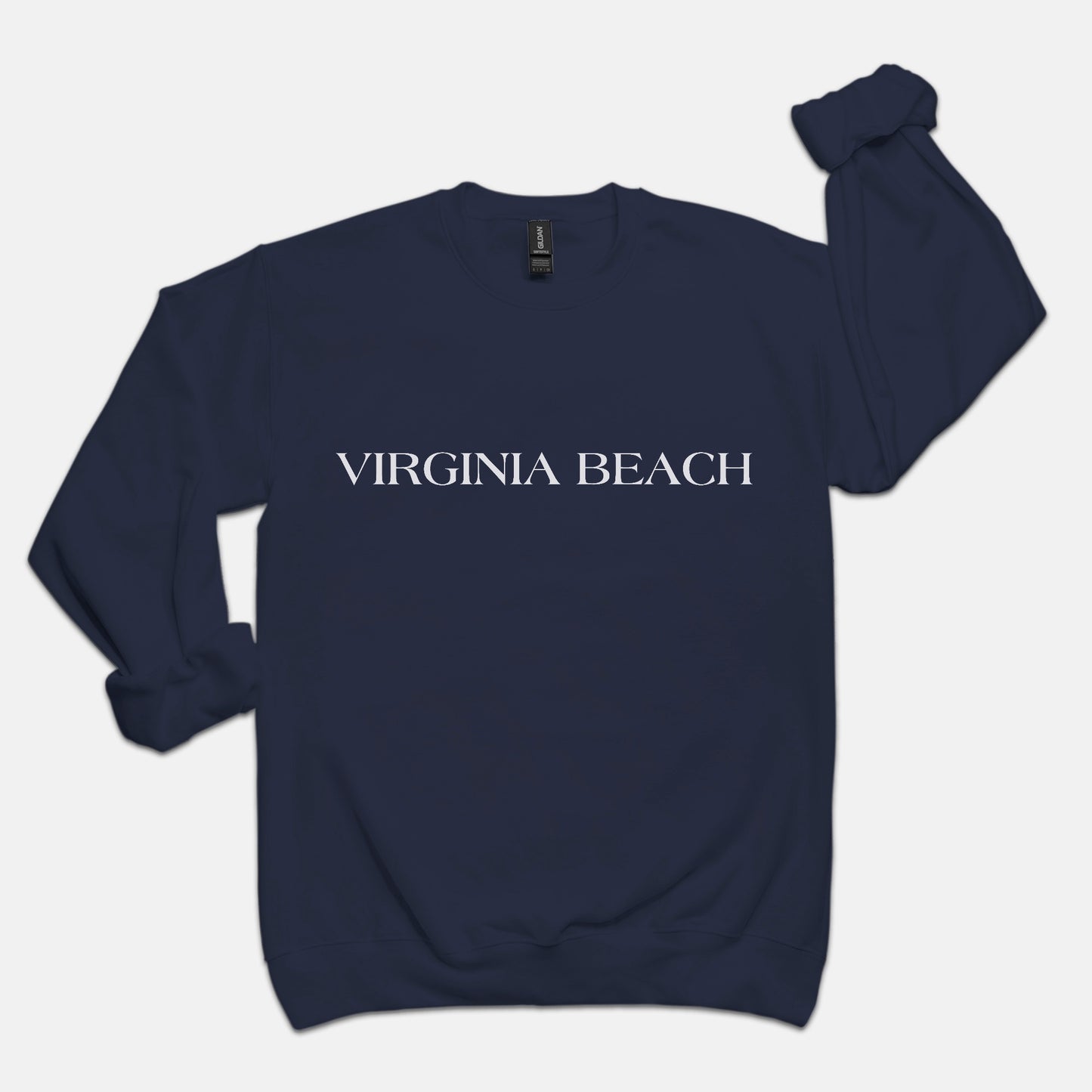 Virginia Beach Skyline Crewneck Sweatshirt