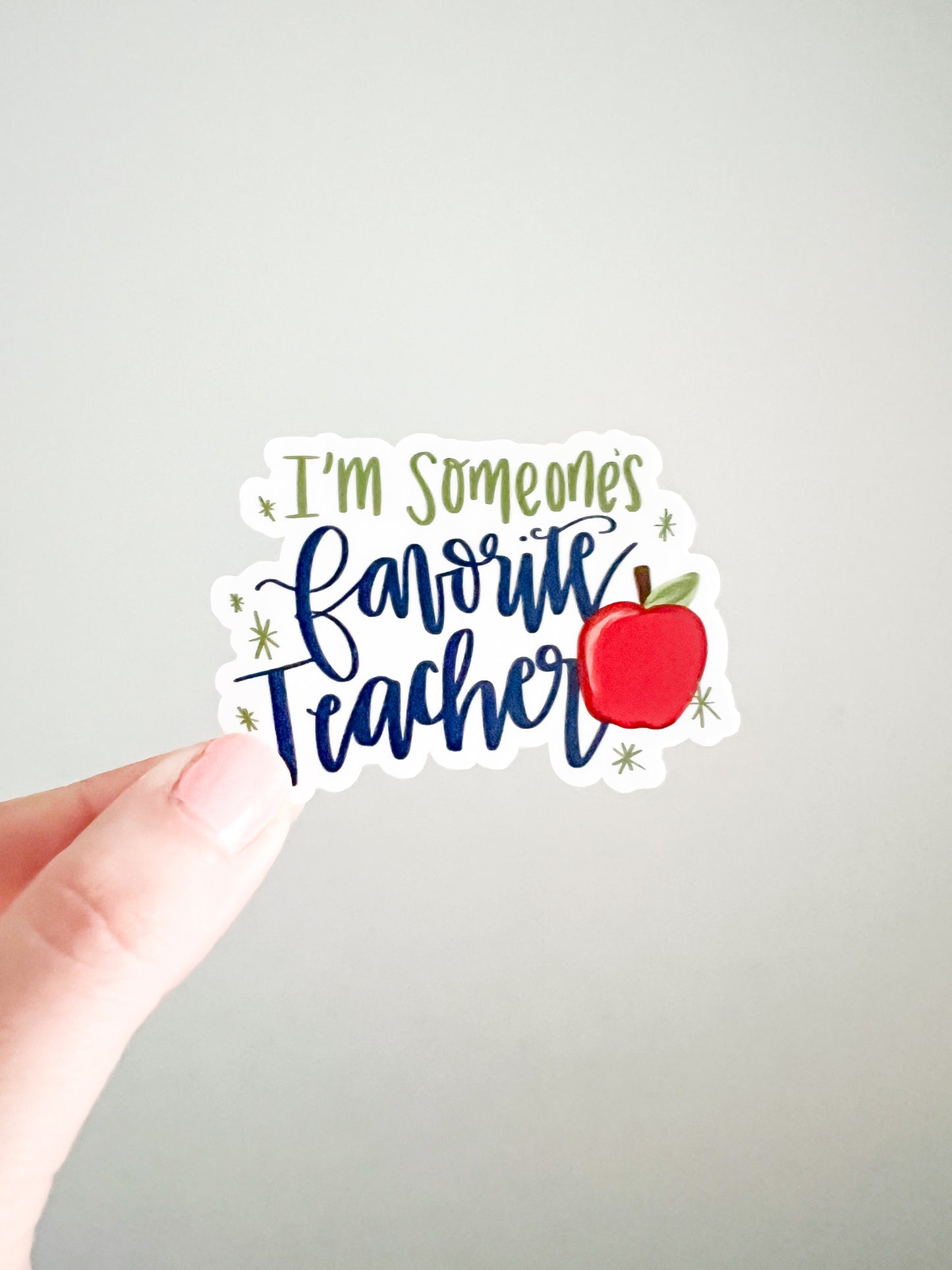 Someone's favorite teacher sticker - Teacher sticker