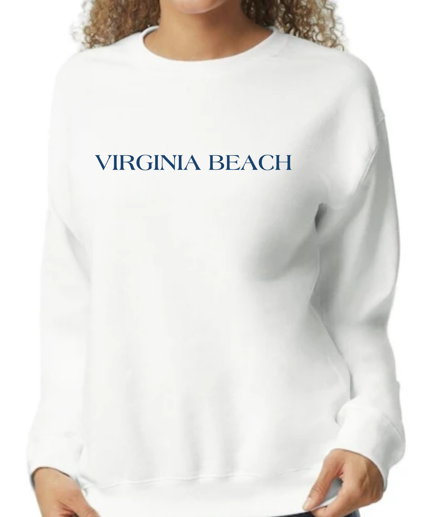 Virginia Beach Skyline Crewneck Sweatshirt