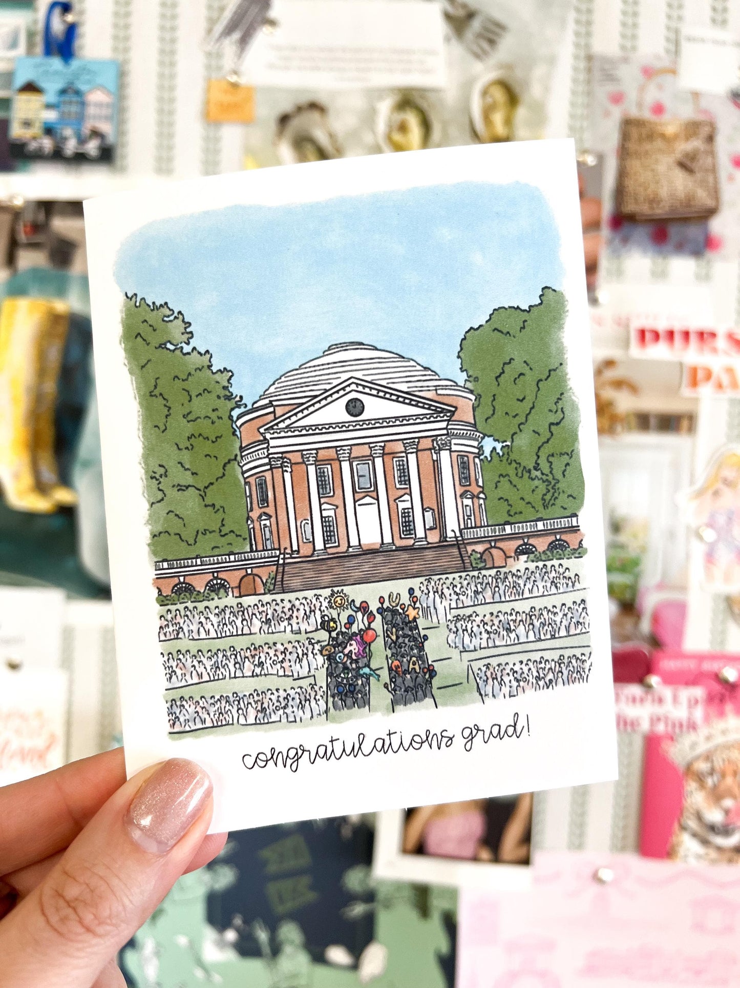 Virginia University Graduation Card
