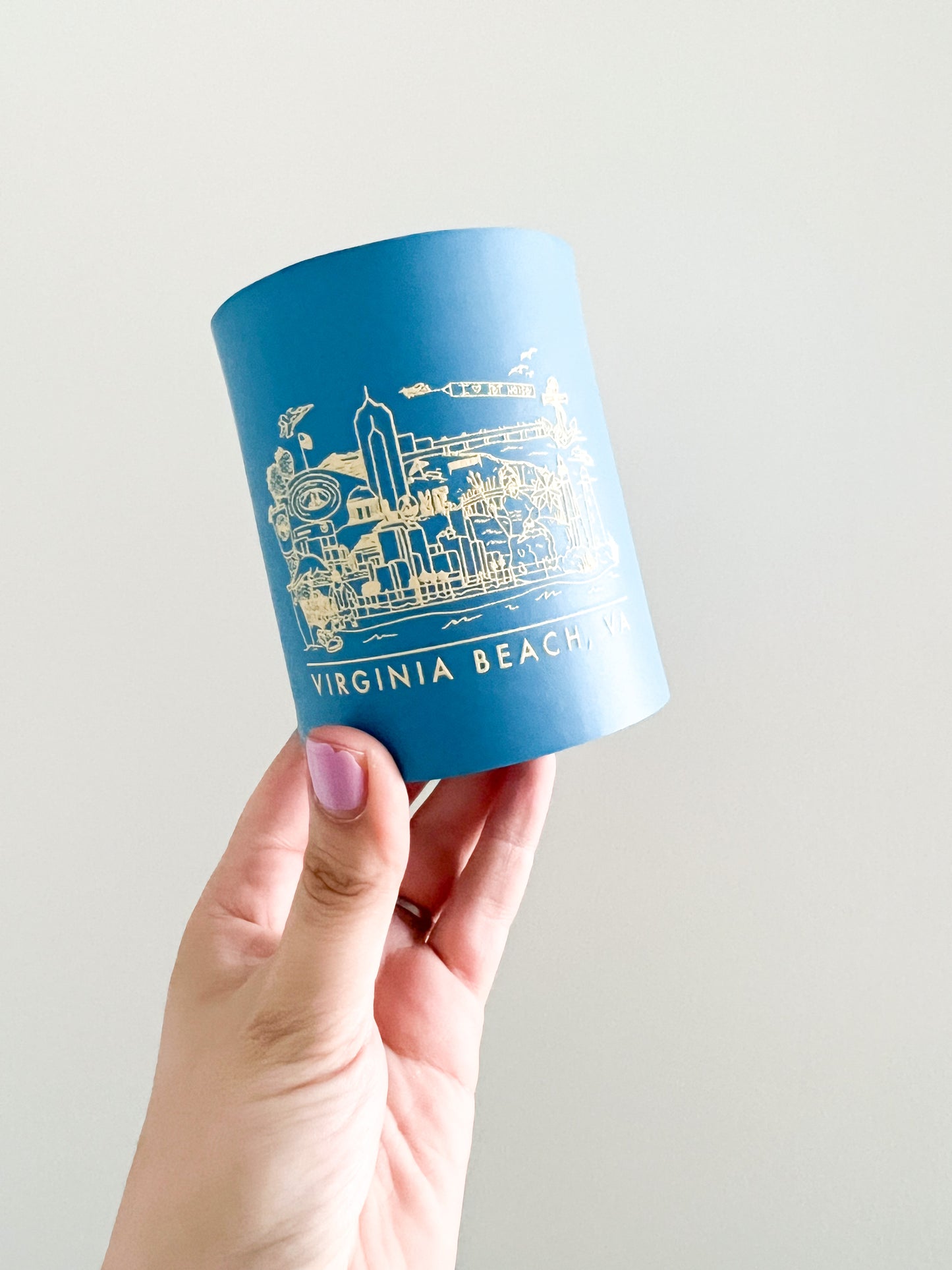 Virginia Beach foam koozie