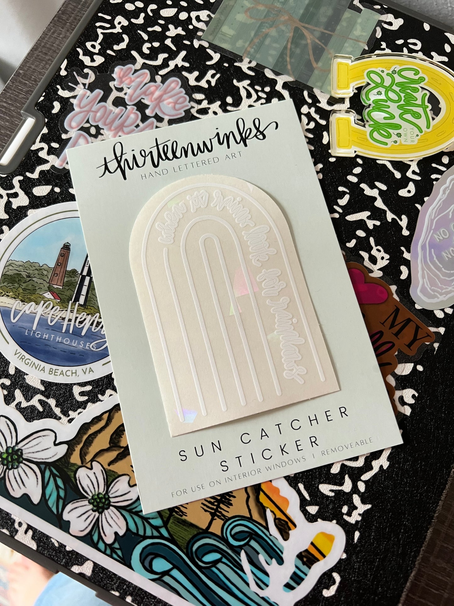 Sun catcher sticker - Rainbow