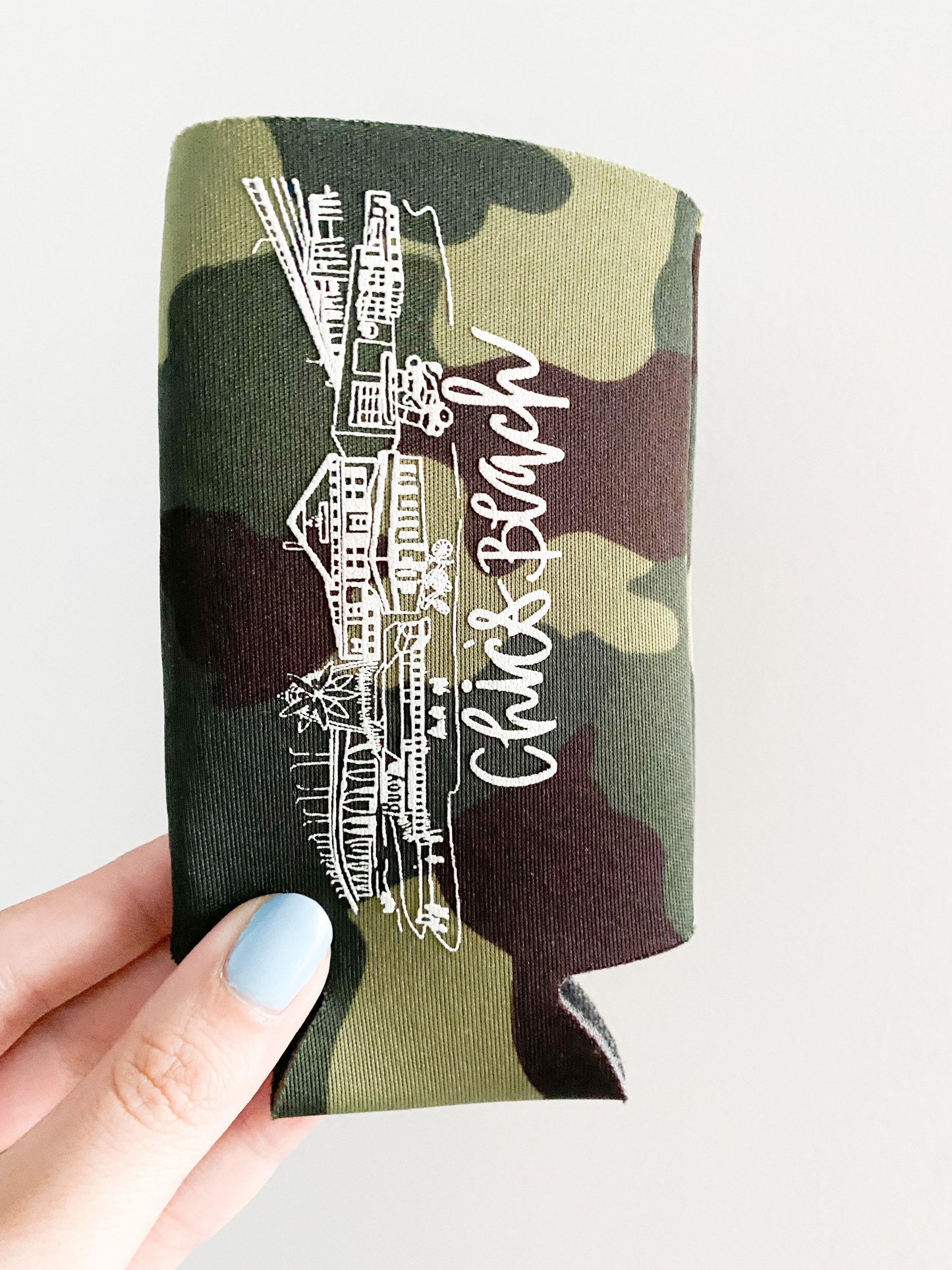 Chic’s Beach Slim Can Koozie