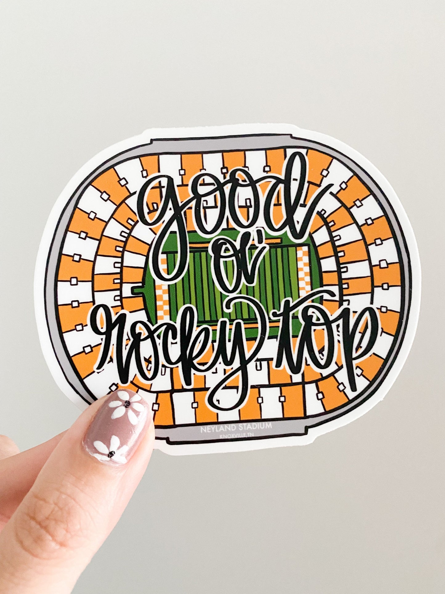 Knoxville Tennessee Stadium sticker
