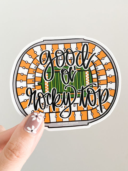 Knoxville Tennessee Stadium sticker