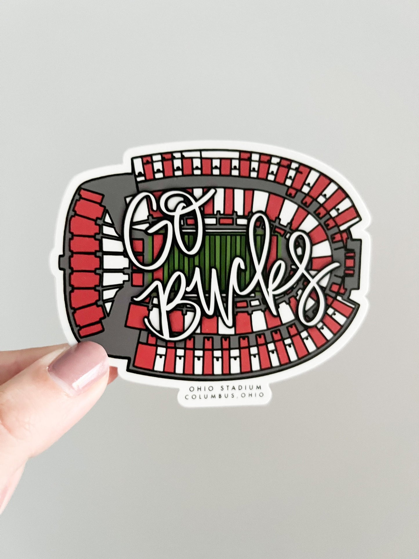 Ohio State University Stadium sticker