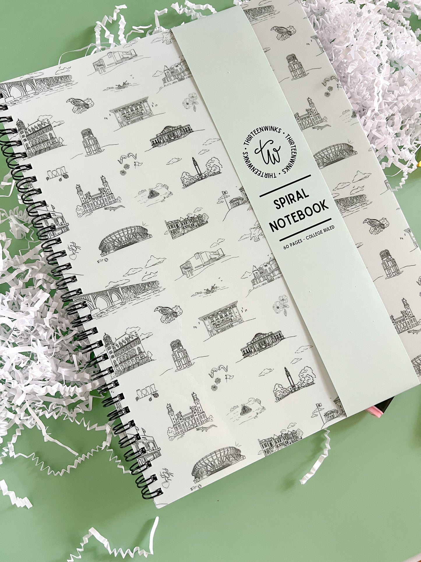 Richmond Toile Notebook - RVA - VCU - Virginia