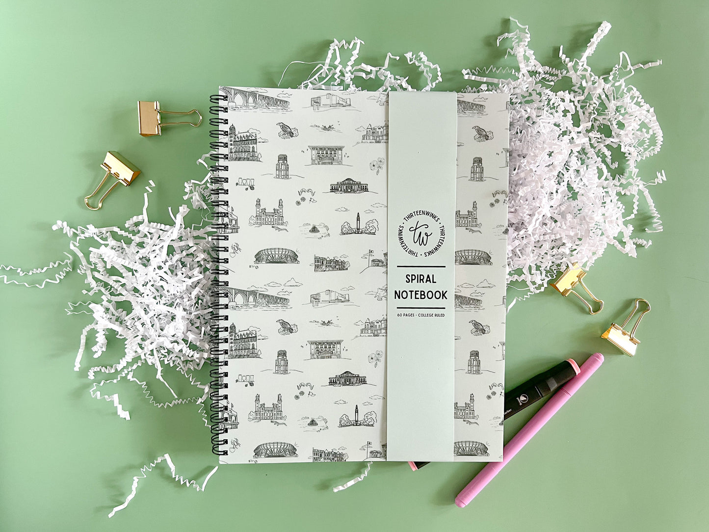 Richmond Toile Notebook - RVA - VCU - Virginia