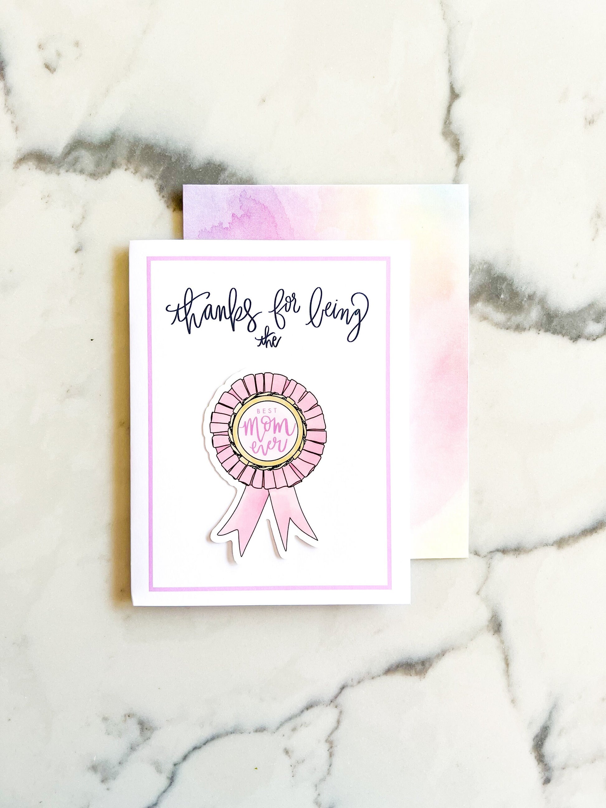 Mother's Day Card with removable sticker!!