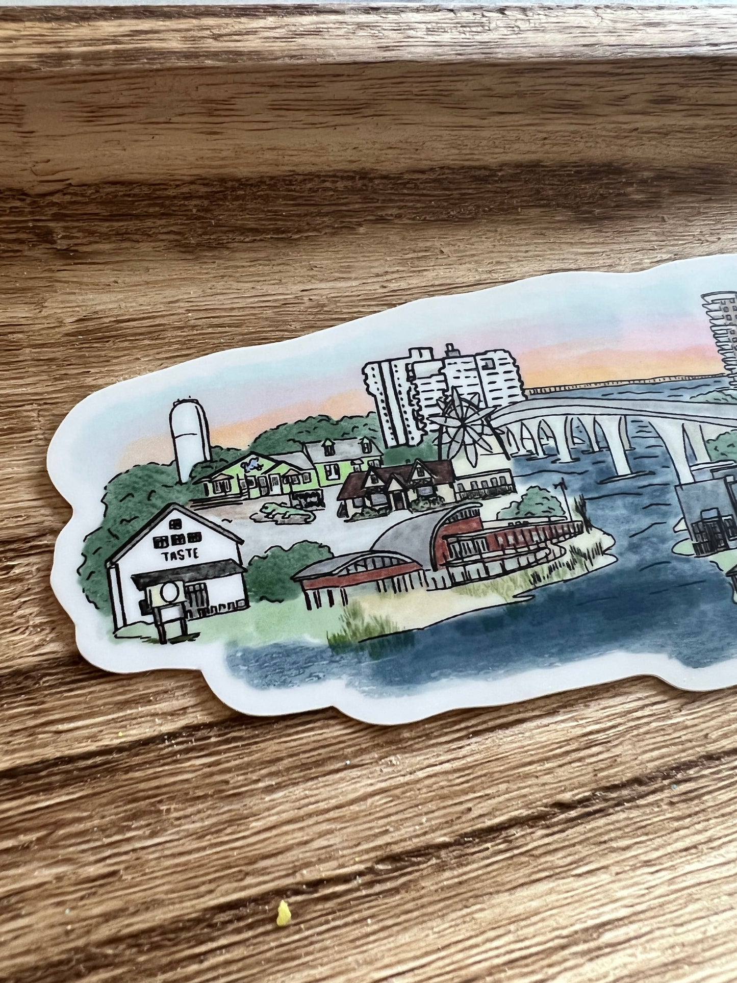 Shore Dive Bumper Sticker