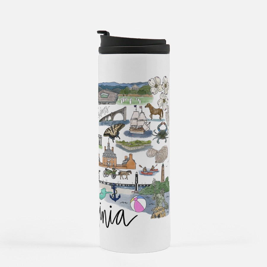 Virginia Landmark Tumbler