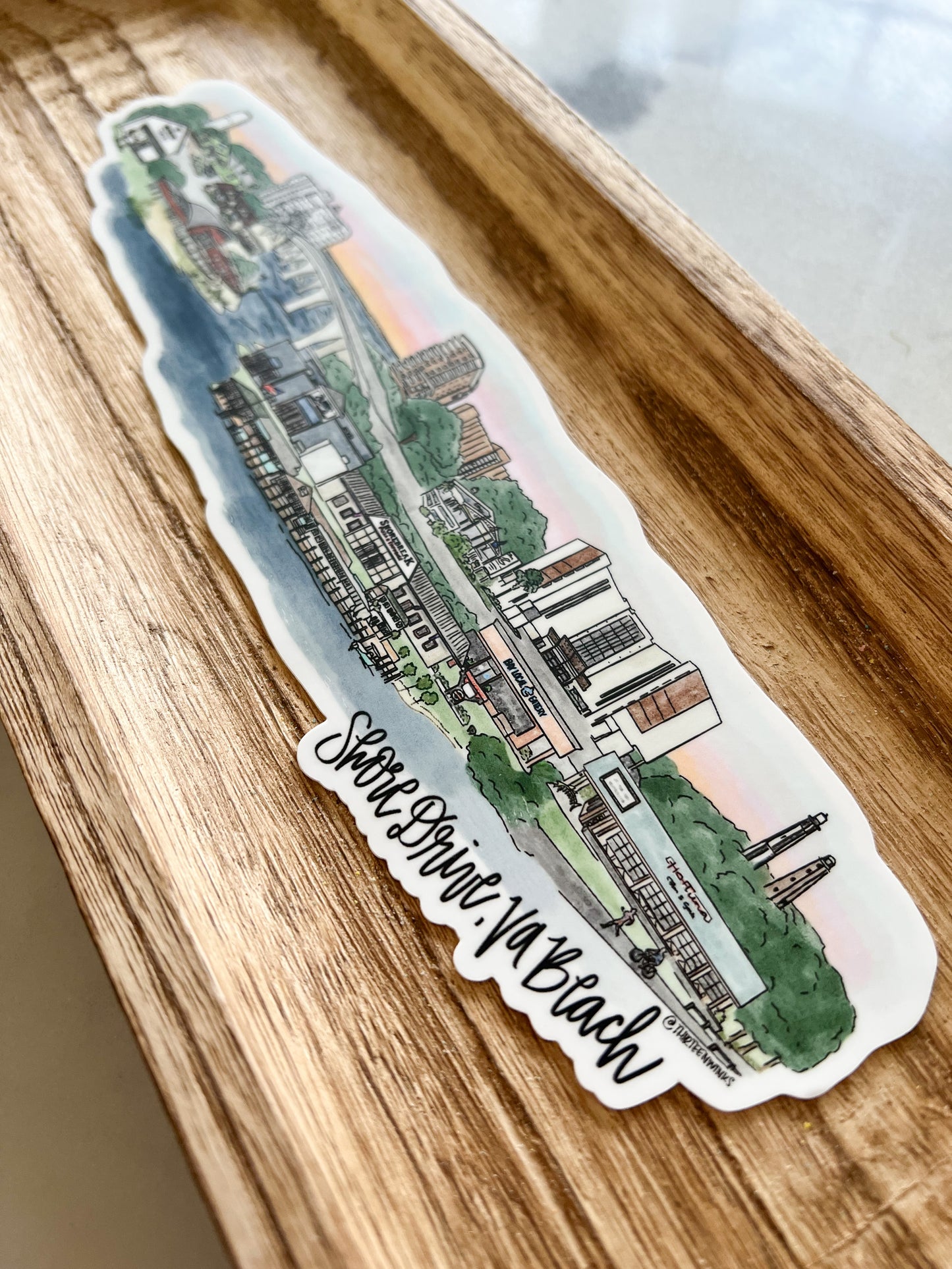 Shore Dive Bumper Sticker