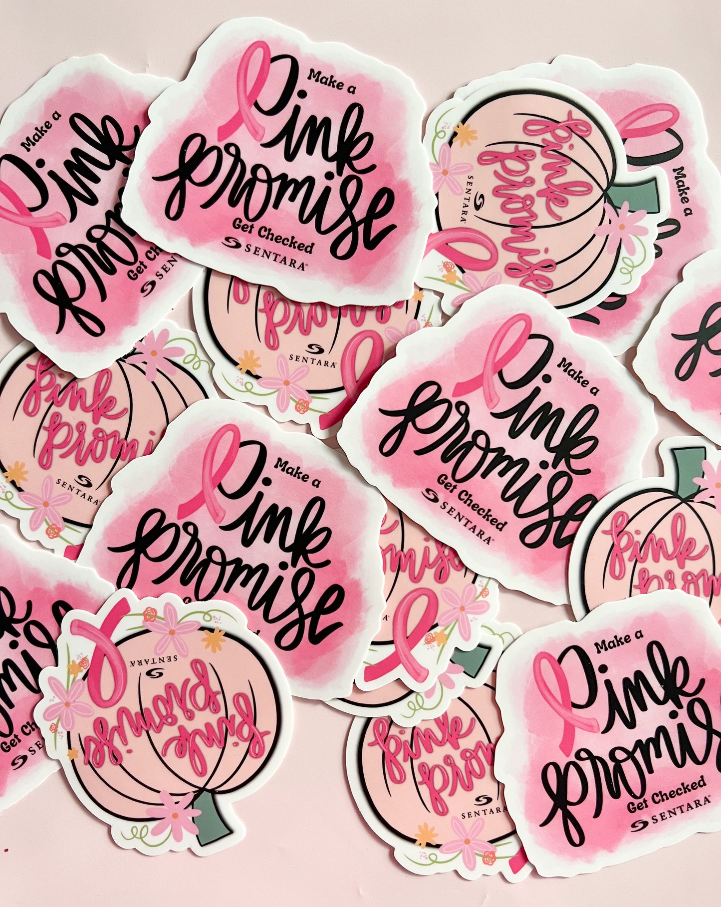 Pink Promise Cloud Sticker