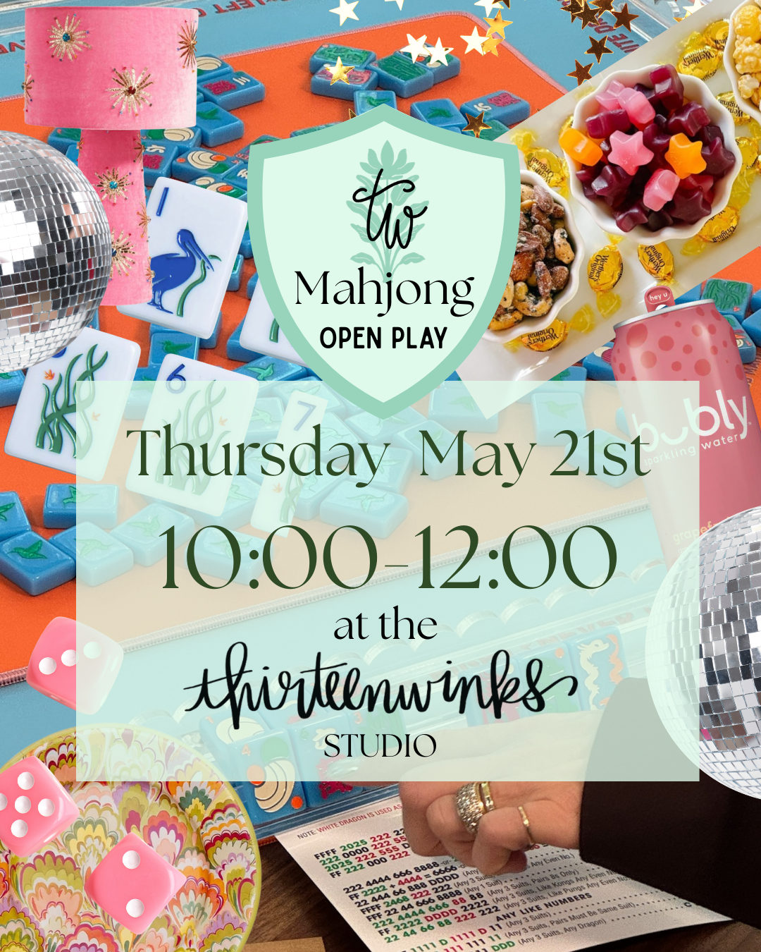 05/21 Mahjong Open Play