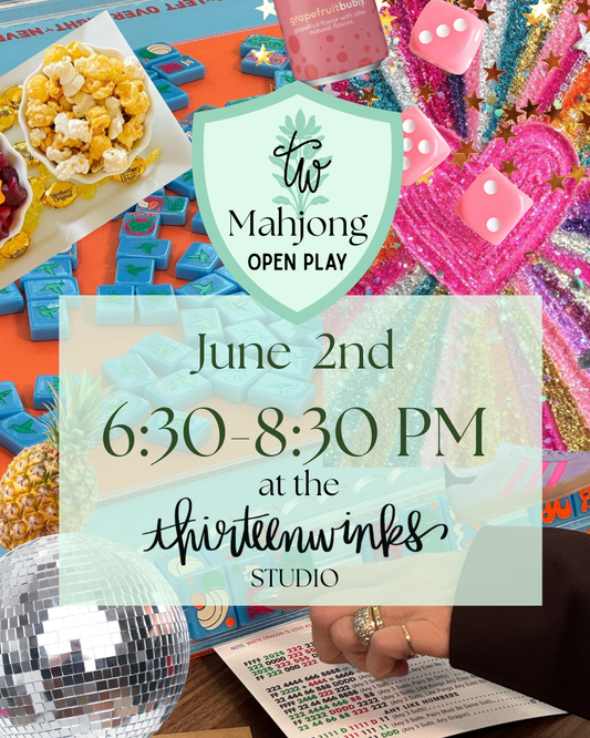 06/02 Mahjong Open Play - EVENING!