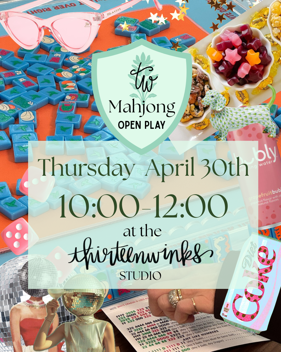 04/30 Mahjong Open Play