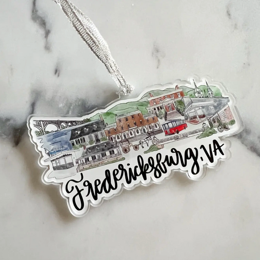 Fredericksburg,VA  acrylic ornament