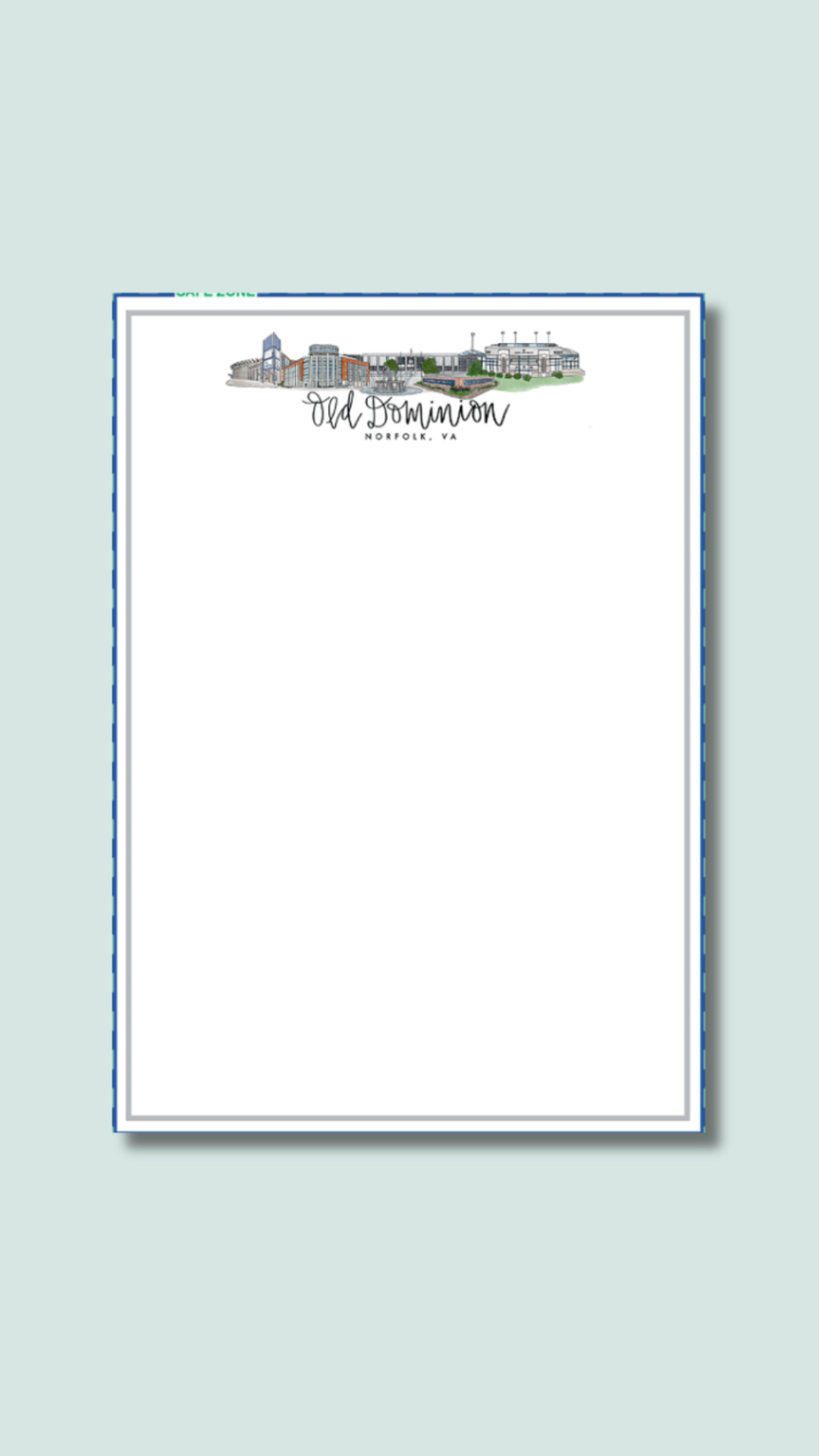 Old Dominion Skyline - Notepad