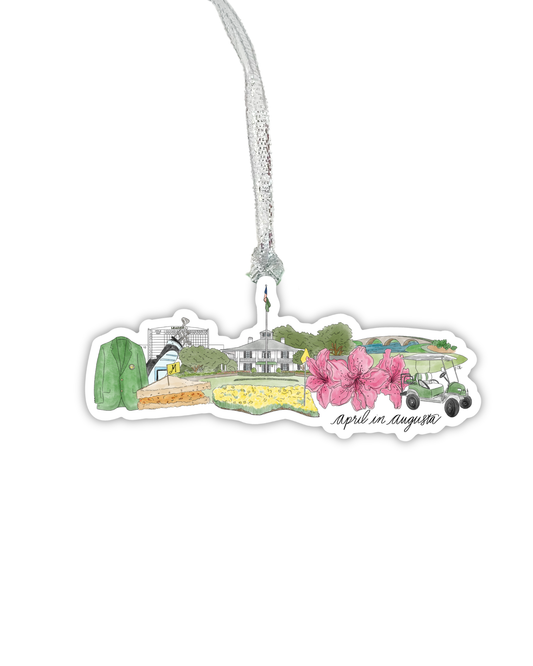 April in Augusta - Masters Themed Acrylic Ornament