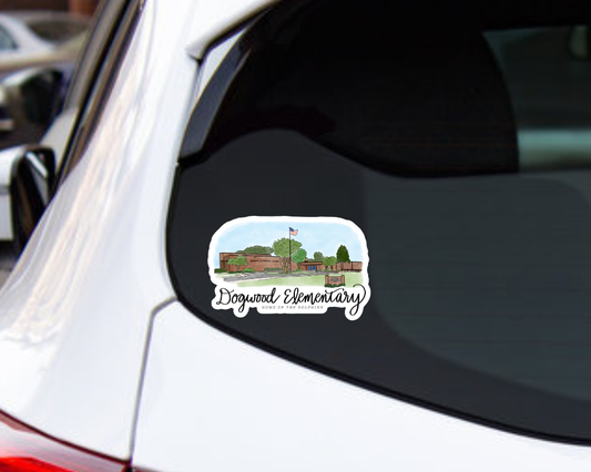 Dogwood Elementary School Sticker