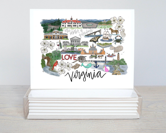 Virginia Landmarks Notecard Set (5)