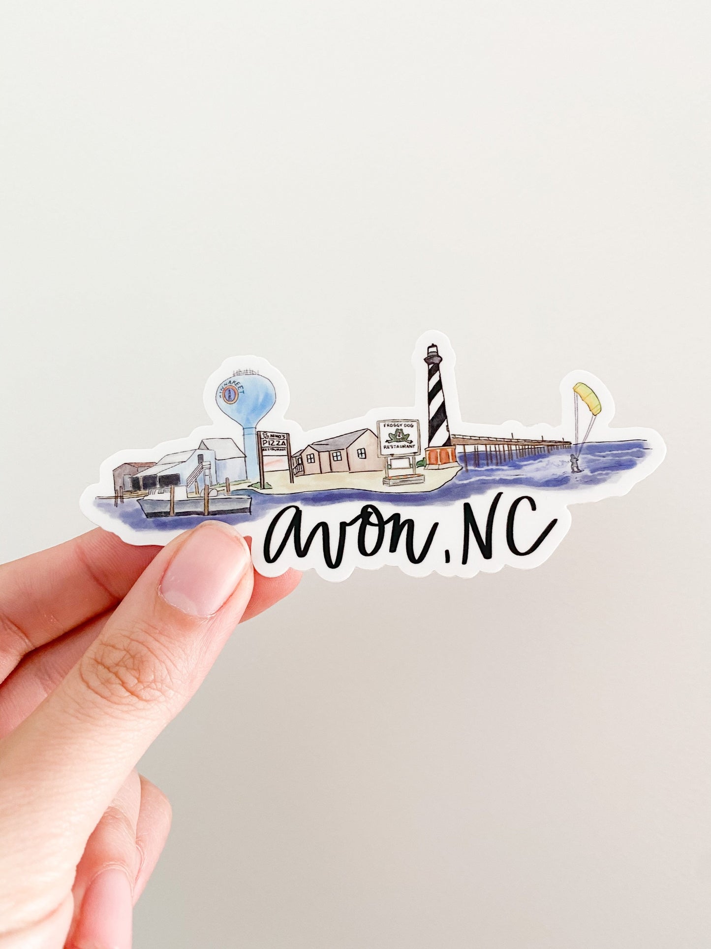 Avon NC Skyline sticker