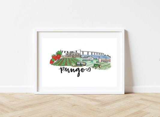 Pungo Virginia Skyline Print