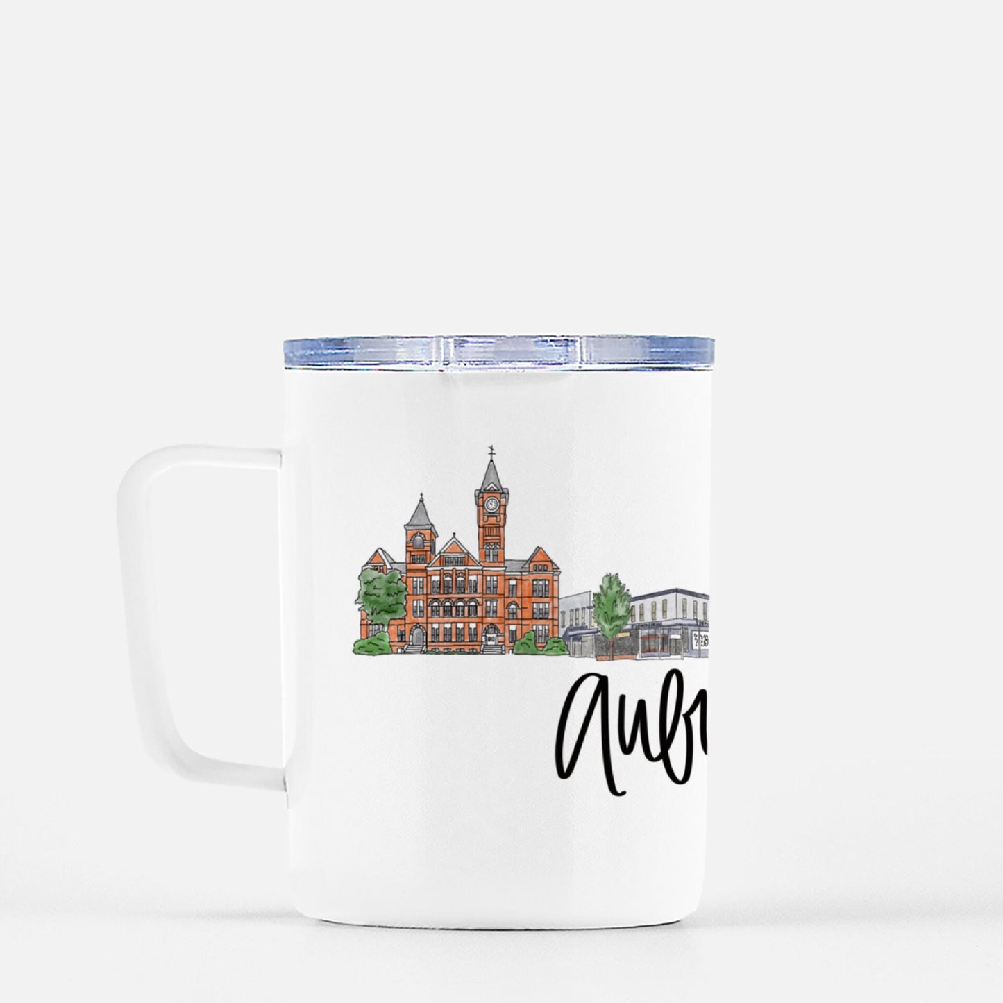 Auburn Skyline - Travel Mug w/ Lid 10 oz.