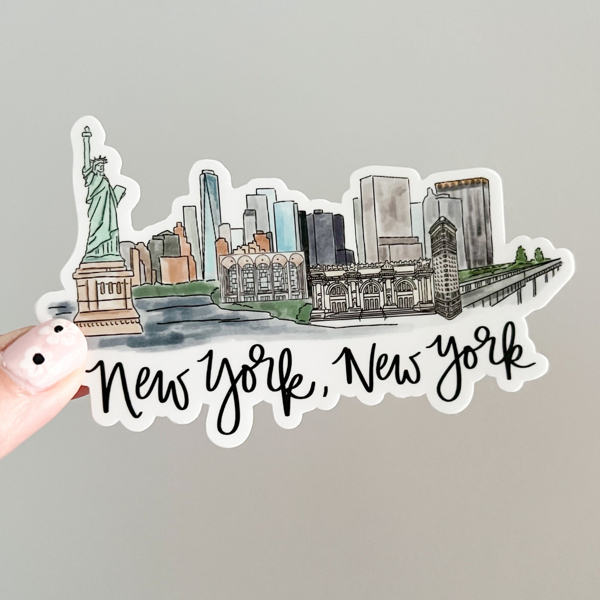 New York City (New York) Skyline/landmark sticker