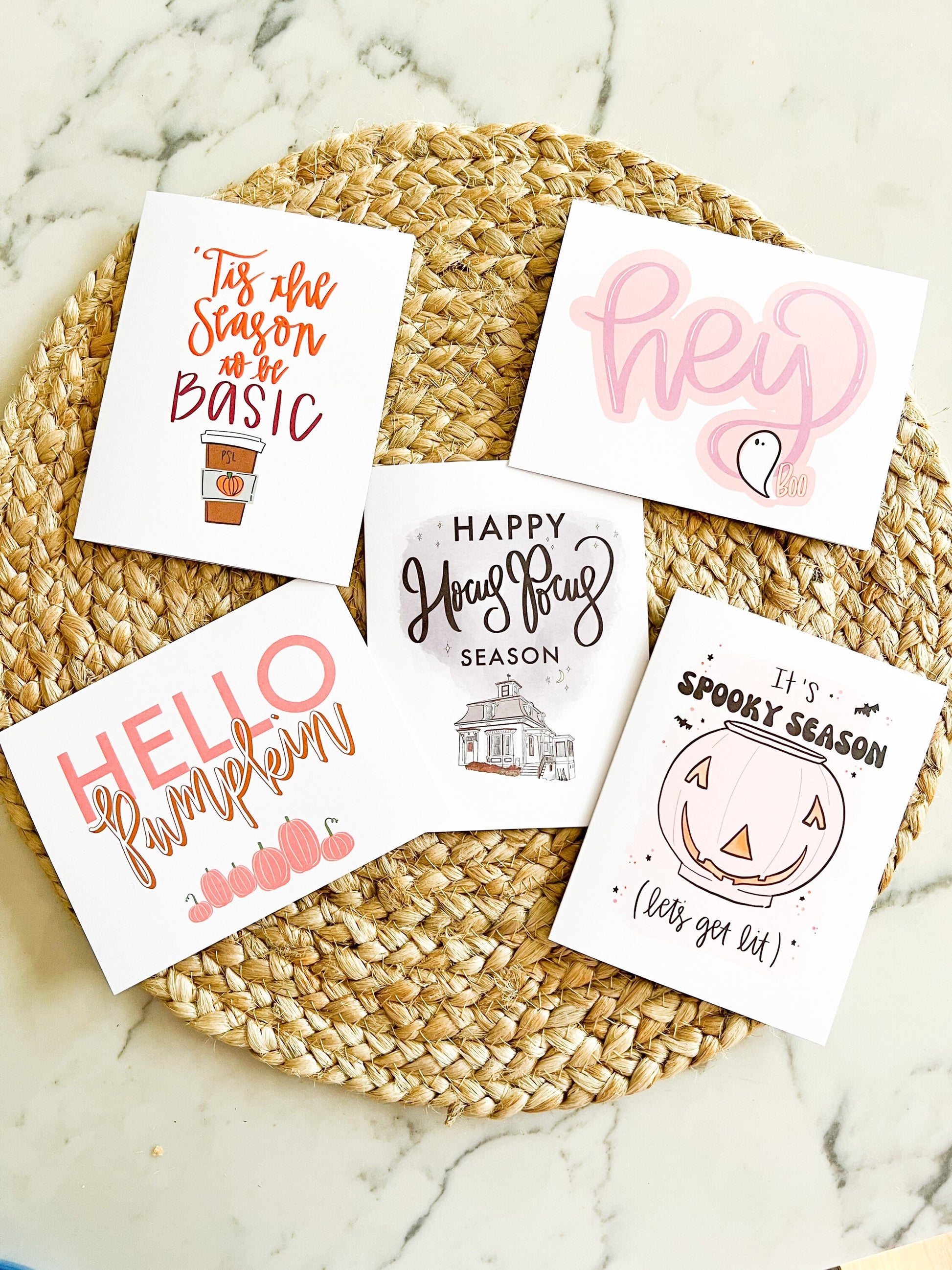 Tis the season to be basic - Fall Collection Greeting card