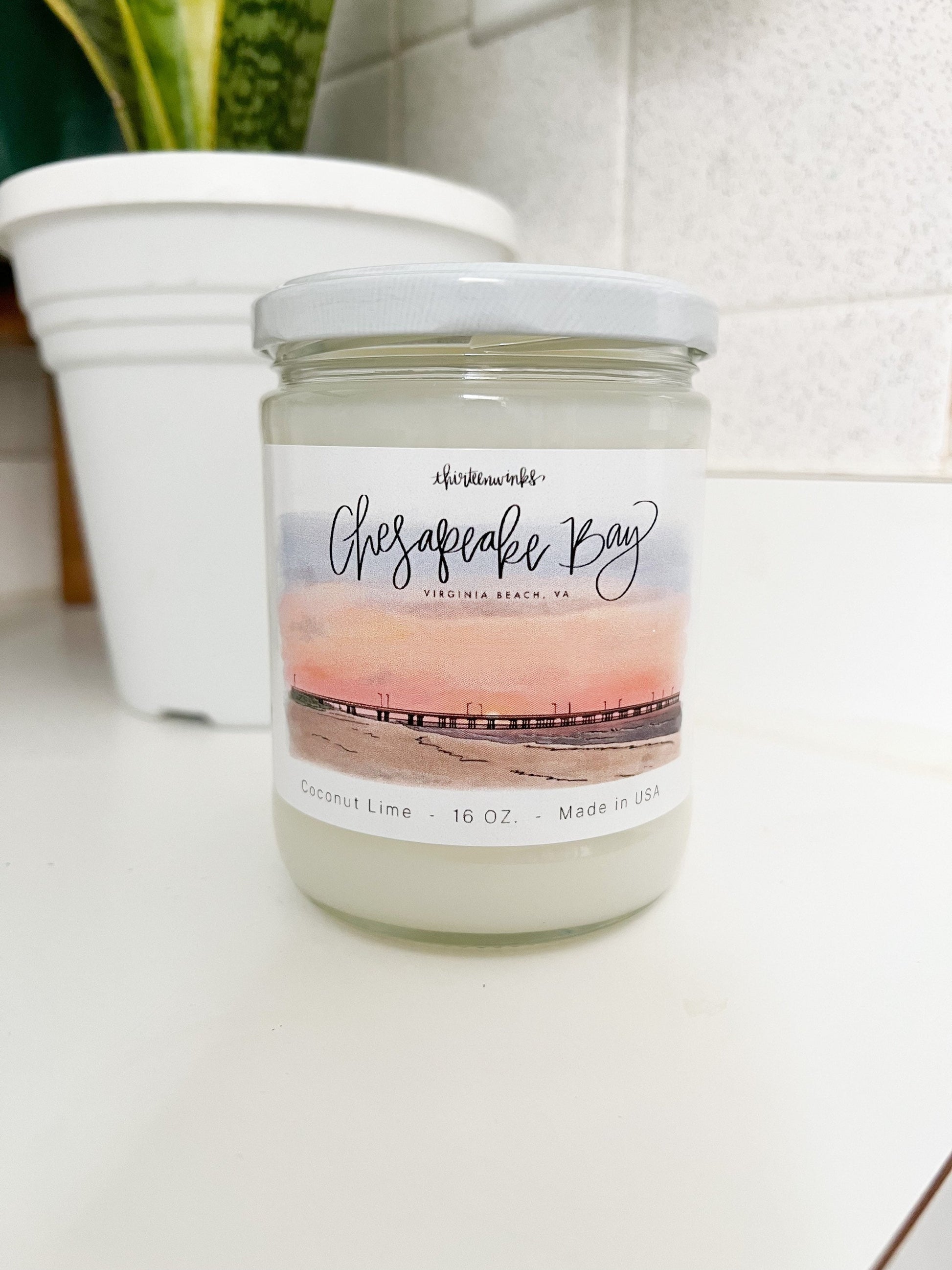 Chesapeake Bay - Virginia Beach, VA candle