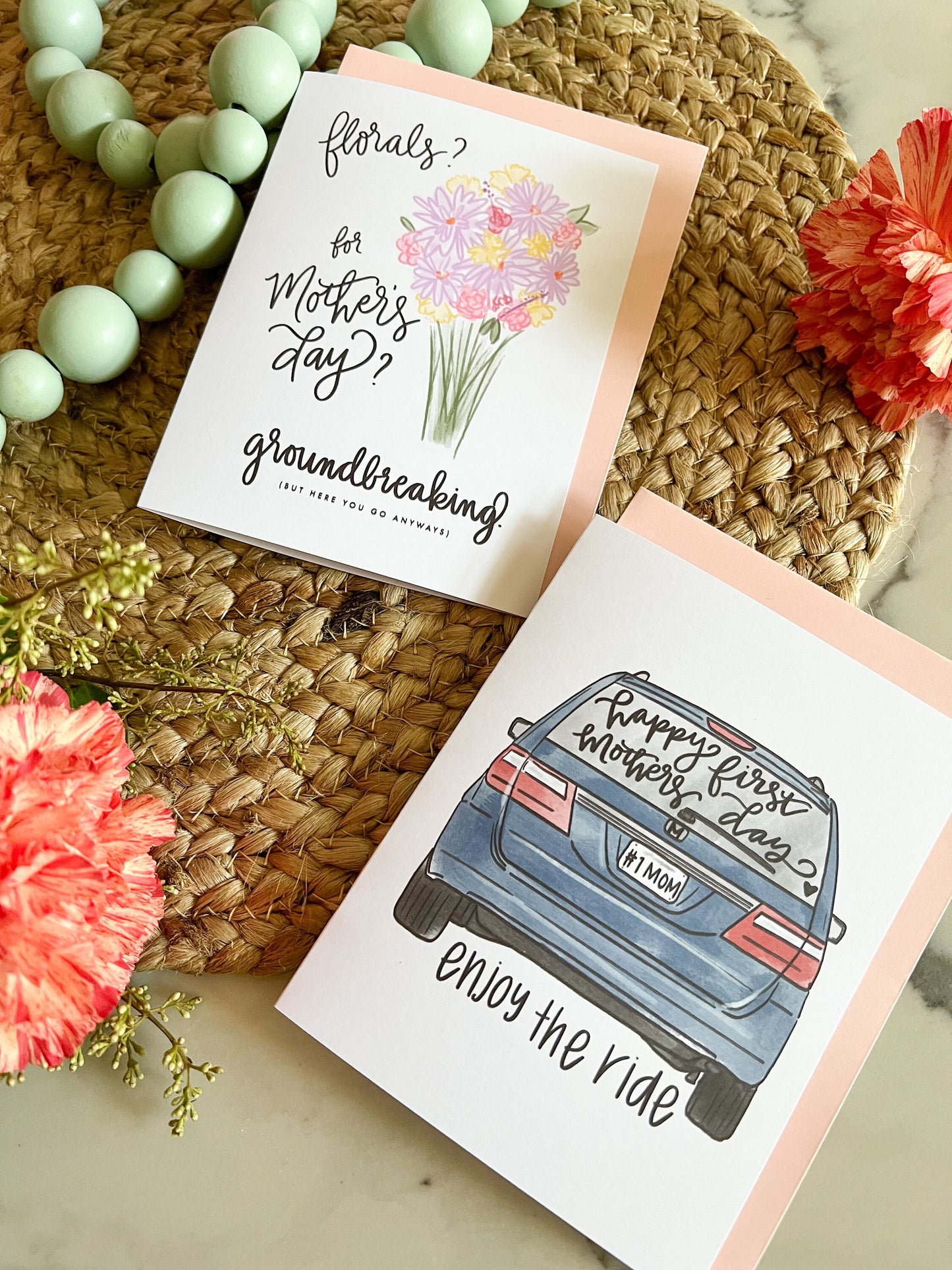 Funny Floral Mother's Day Card - Devil Wears Prada - Miranda Presley