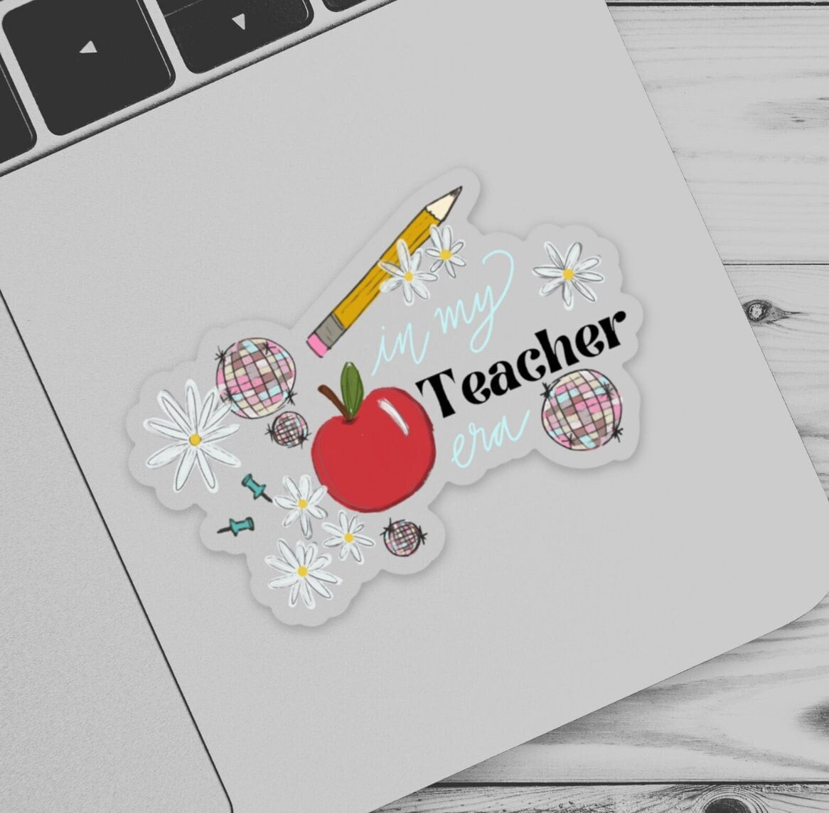 In my Teacher Era - Eras tour teacher sticker - boho disco teacher sticker