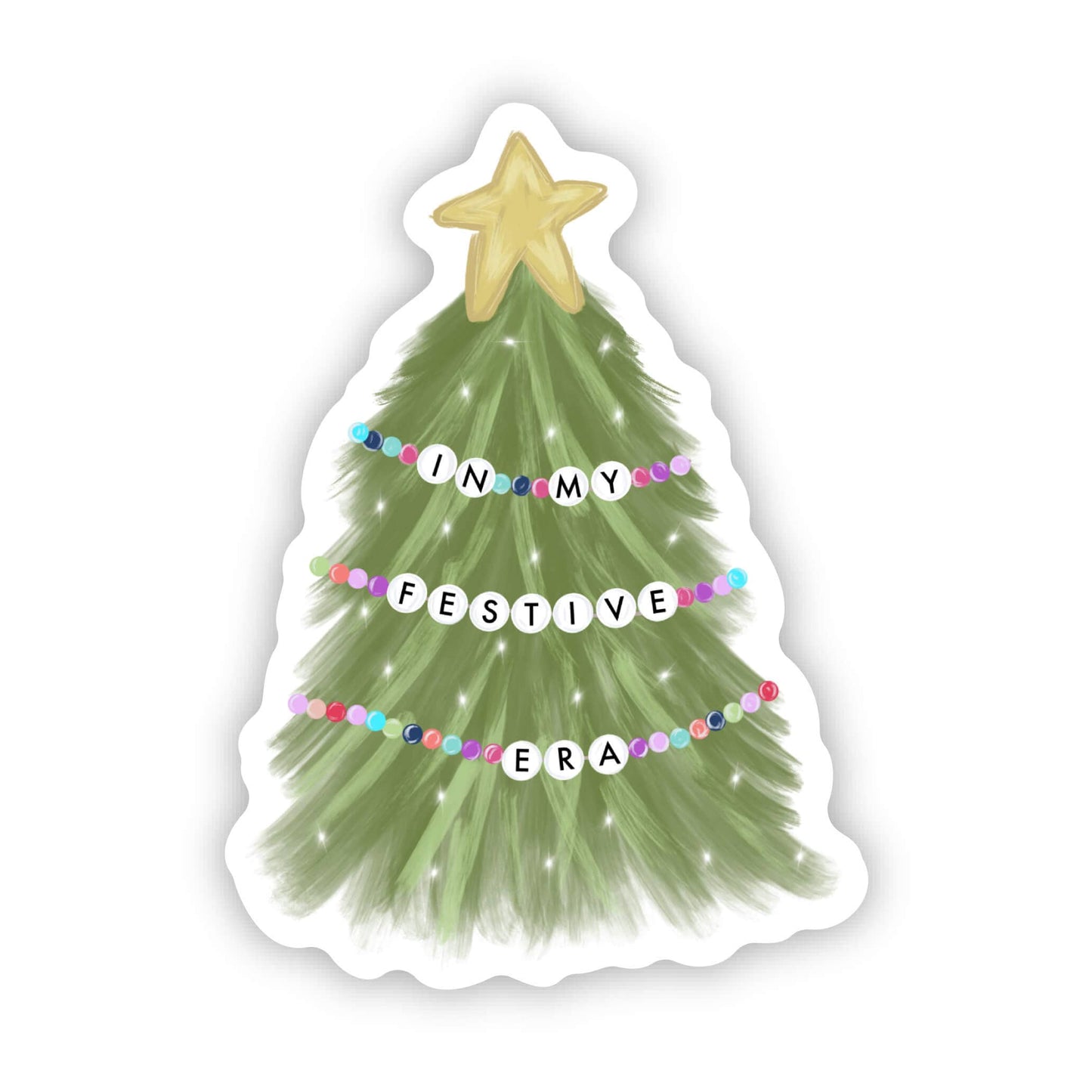 In my Festive Era - Eras tour Christmas sticker - Swiftie sticker